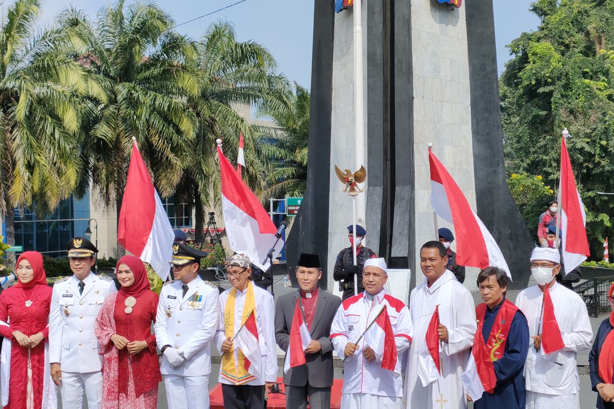 Tokoh lintas agama Kota Bogor gelar doa bersama di momen HUT ke-77 RI