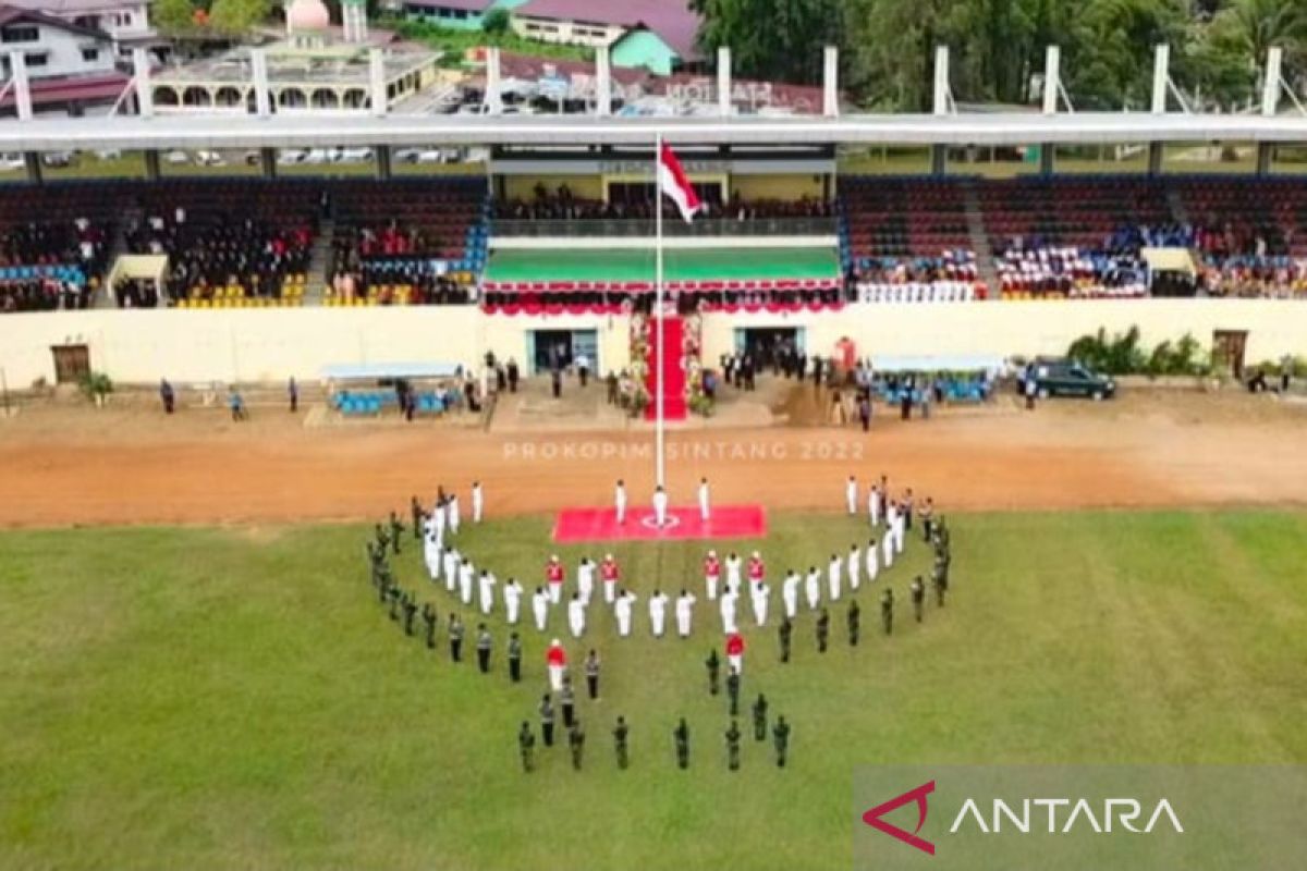 Paskibraka Sintang ikuti pemusatan latihan jelang HUT Kemerdekaan RI