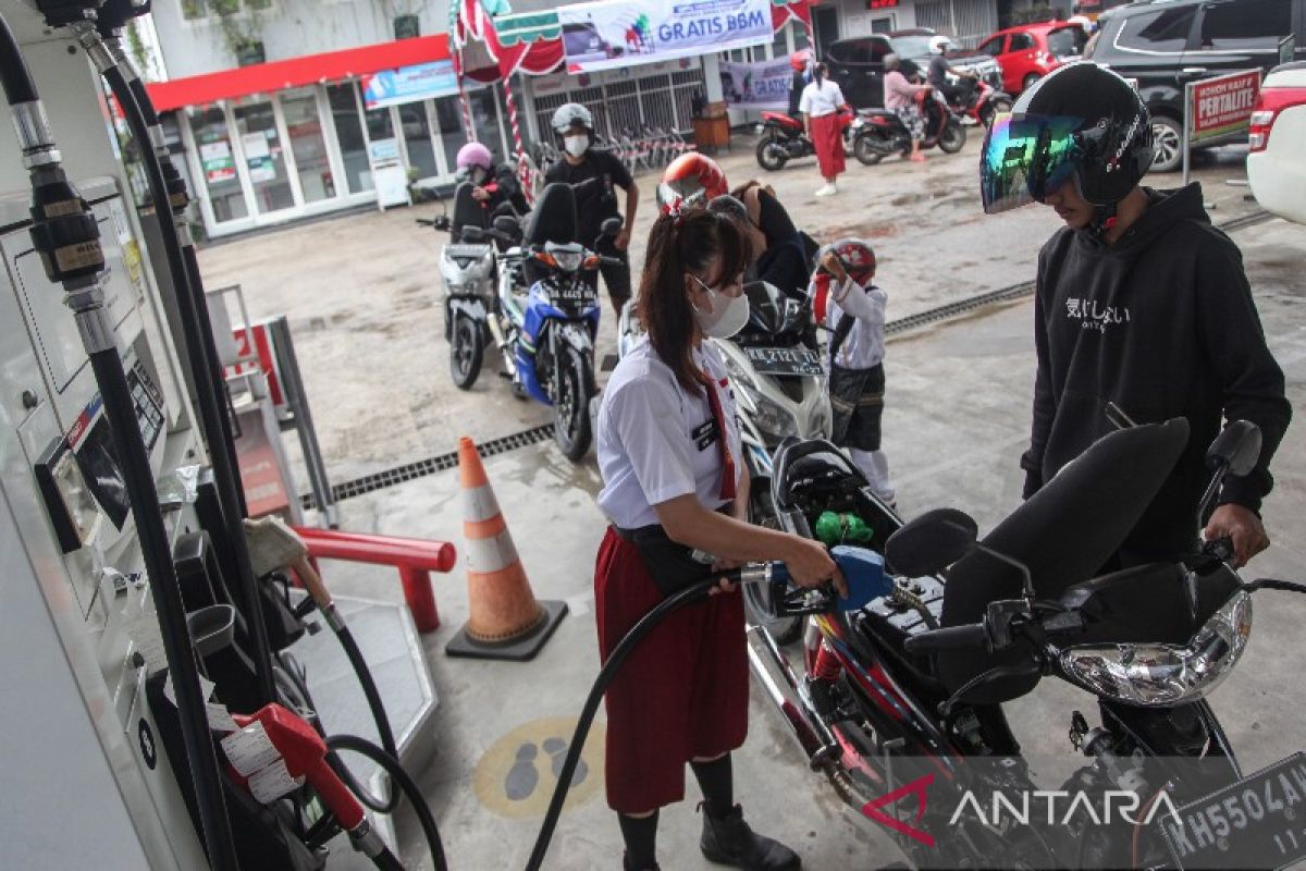 Peringati HUT RI, Pertamina berikan BBM gratis kepada konsumen di Palangka Raya