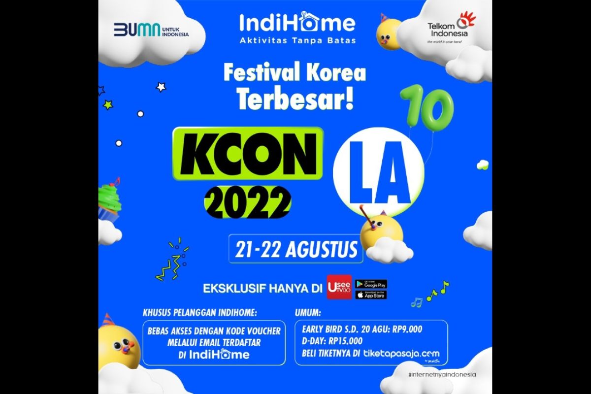 Telkom akan tayangkan konser KCON 2022 LA Live dari Los Angeles