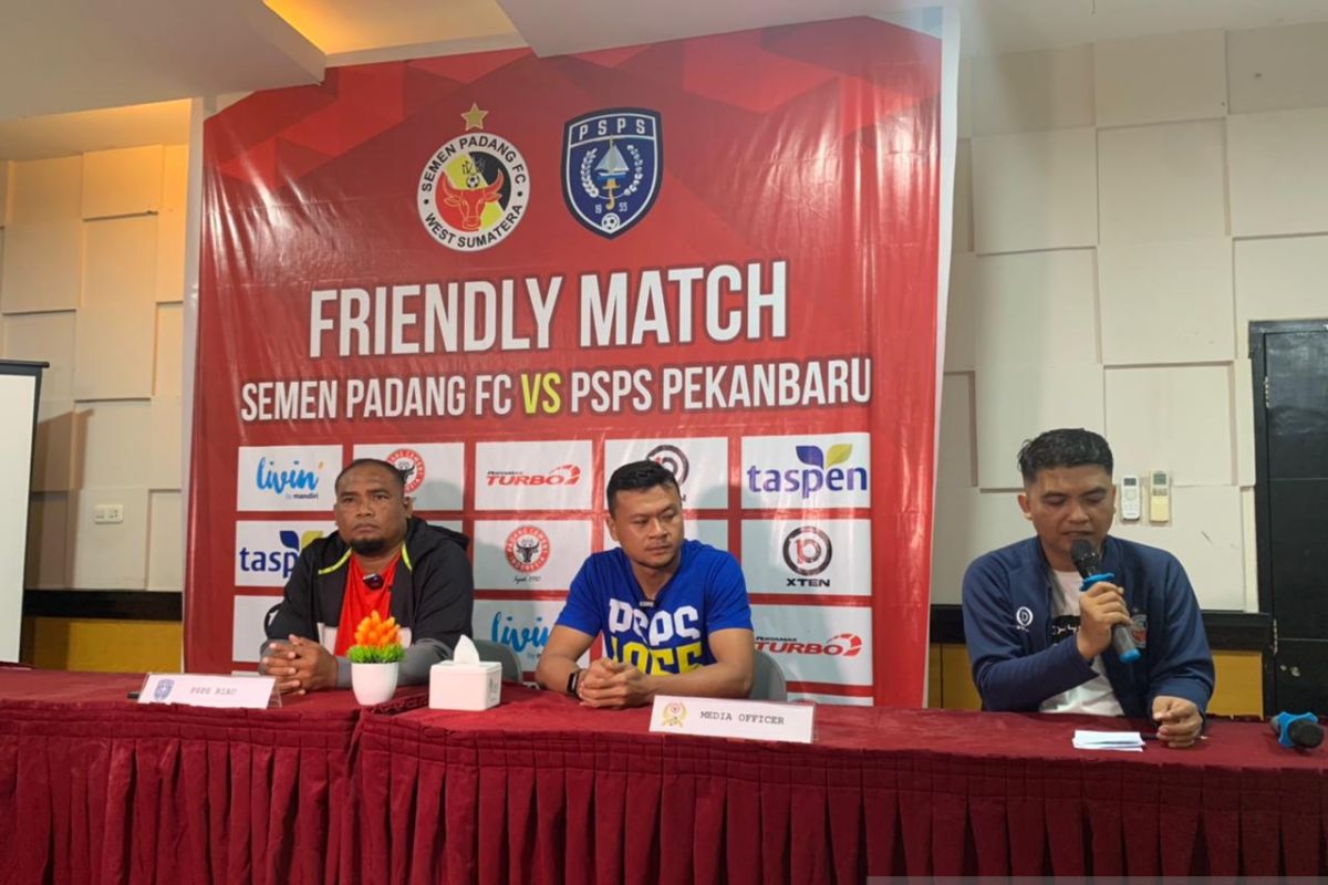 Tim PSPS Riau nyatakan tampil maksimal hadapi Semen Padang FC