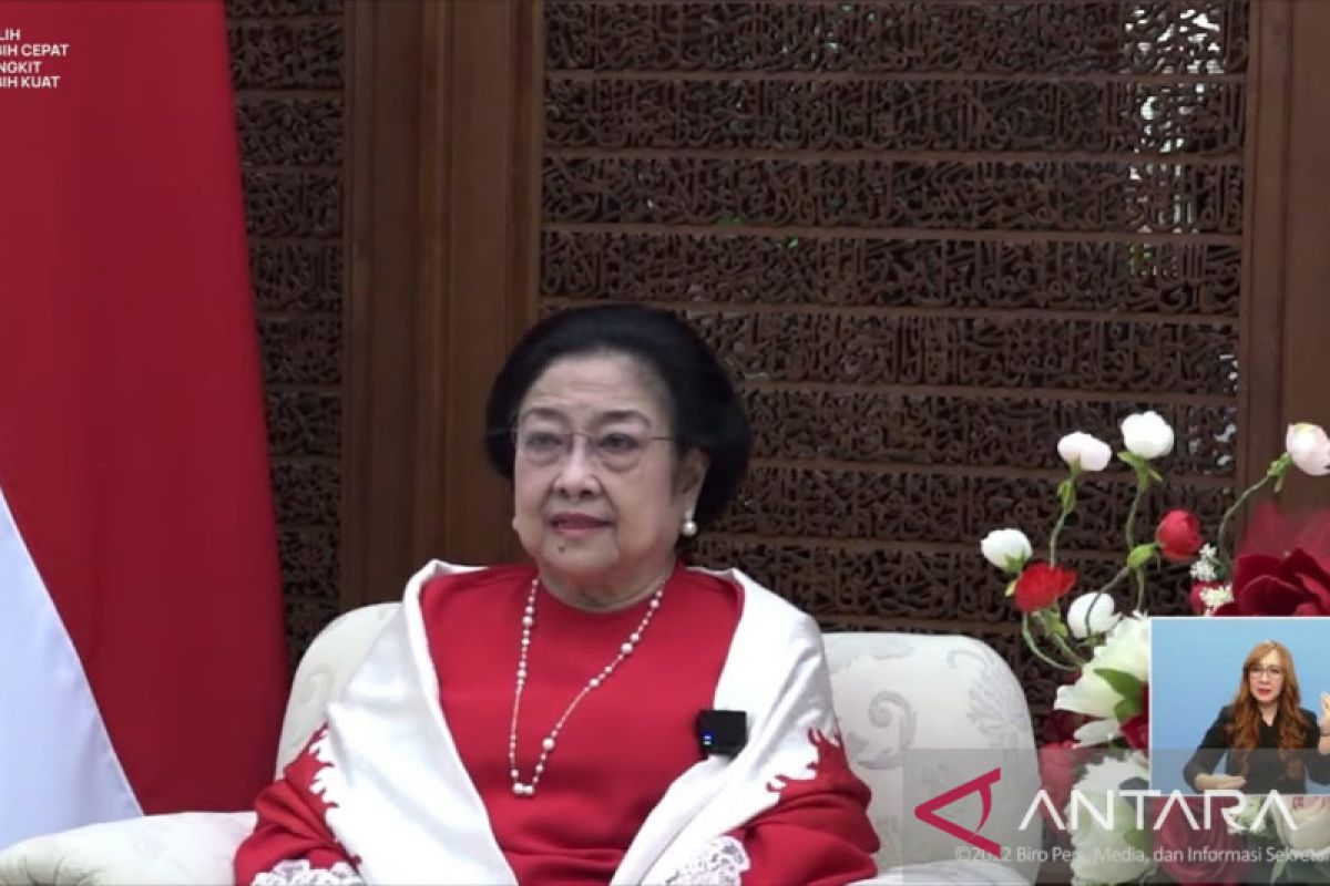 Megawati sebut keikutsertaan rakyat berperan saat RI tangani krisis
