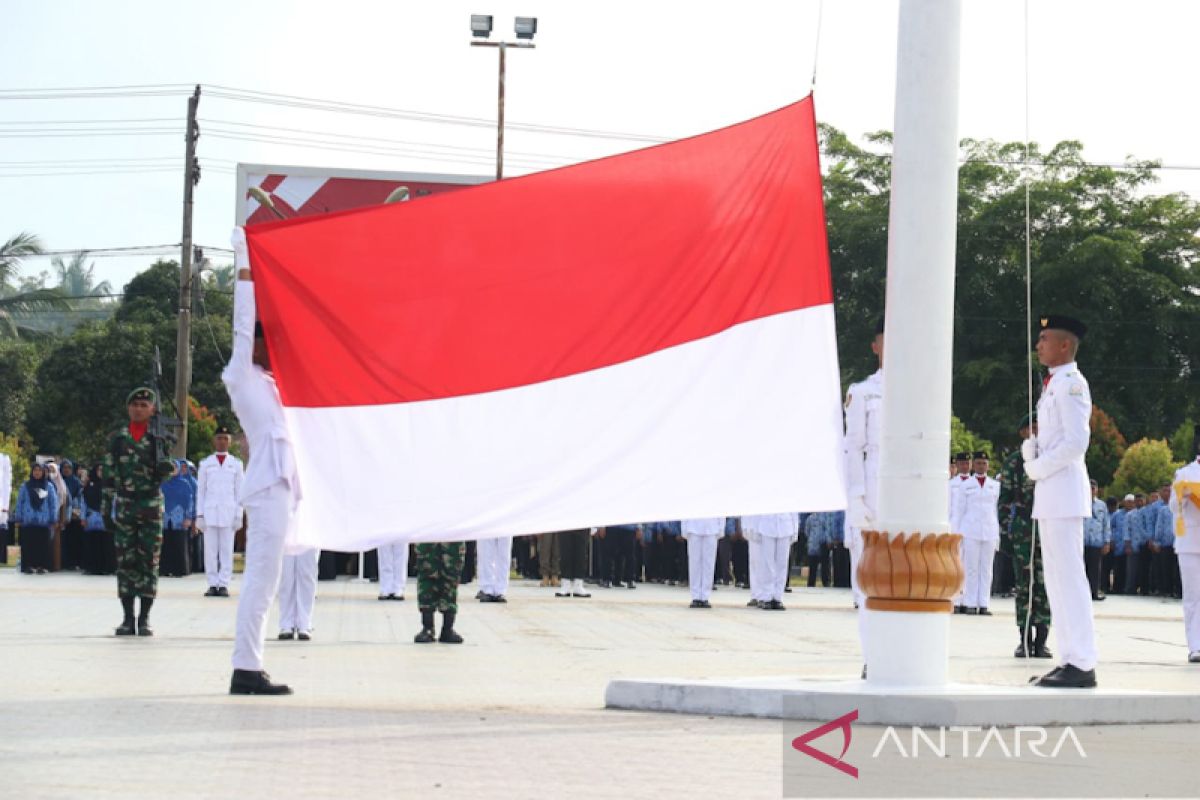 Pj Bupati Aceh Timur inspektur upacara kemerdekaan RI