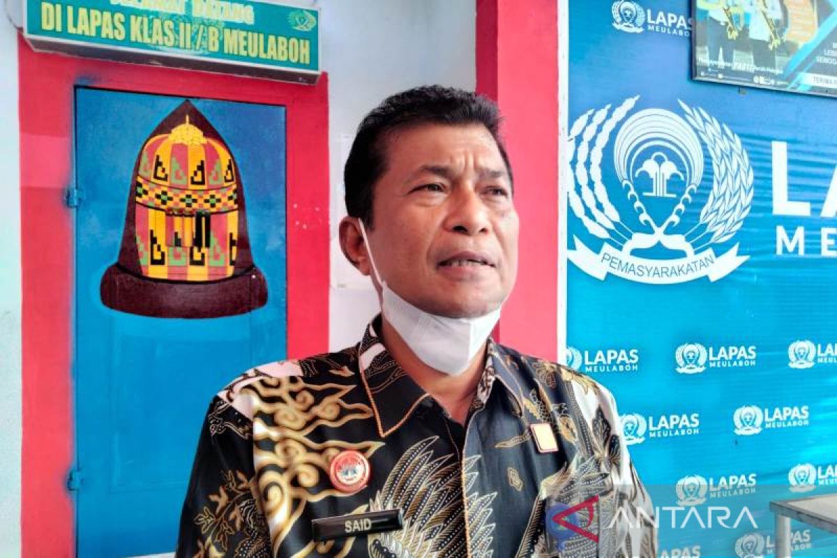 411 warga binaan di Aceh Barat terima remisi HUT ke-77 Kemerdekaan RI