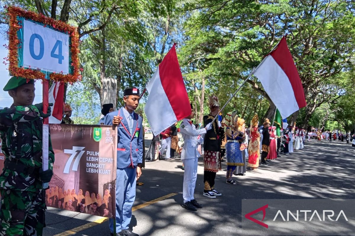 Karnaval HUT RI di Kota Sabang berlangsung meriah