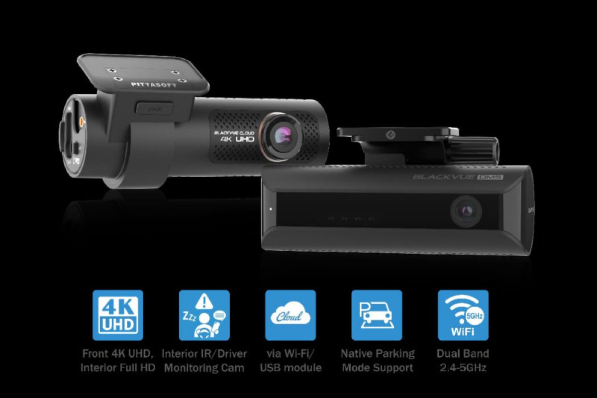 Blackvue rilis dashcam 4K berbasis cloud dan AI pantau kebiasaan sopir