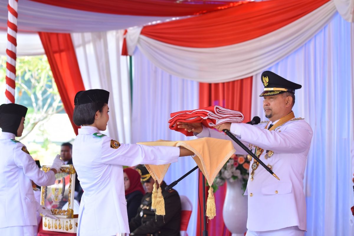 Peringatan detik-detik Proklamasi, Pemkot gelar jamuan dan santuni pejuang veteran