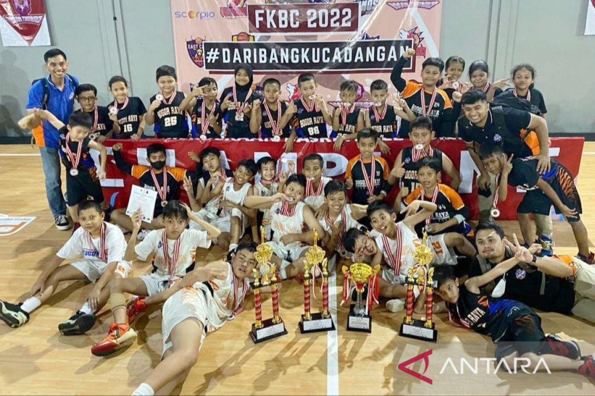 Bogor Raya Basketball Club panen juara di FKBC