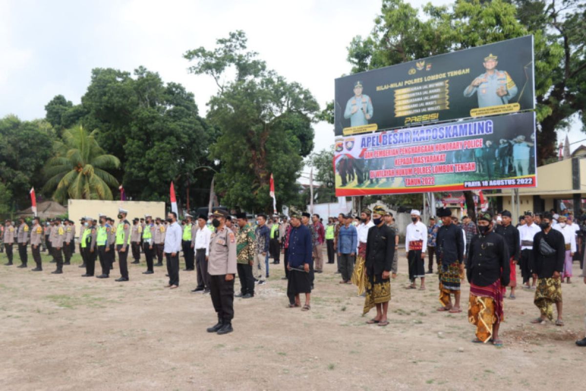 Polisi mengajak warga jaga kamtibmas di Lombok Tengah