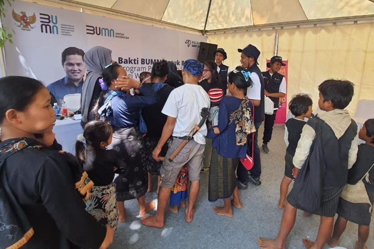 Relawan Sahabat Indonesia  gelar bakti sosial di permukiman warga Badui