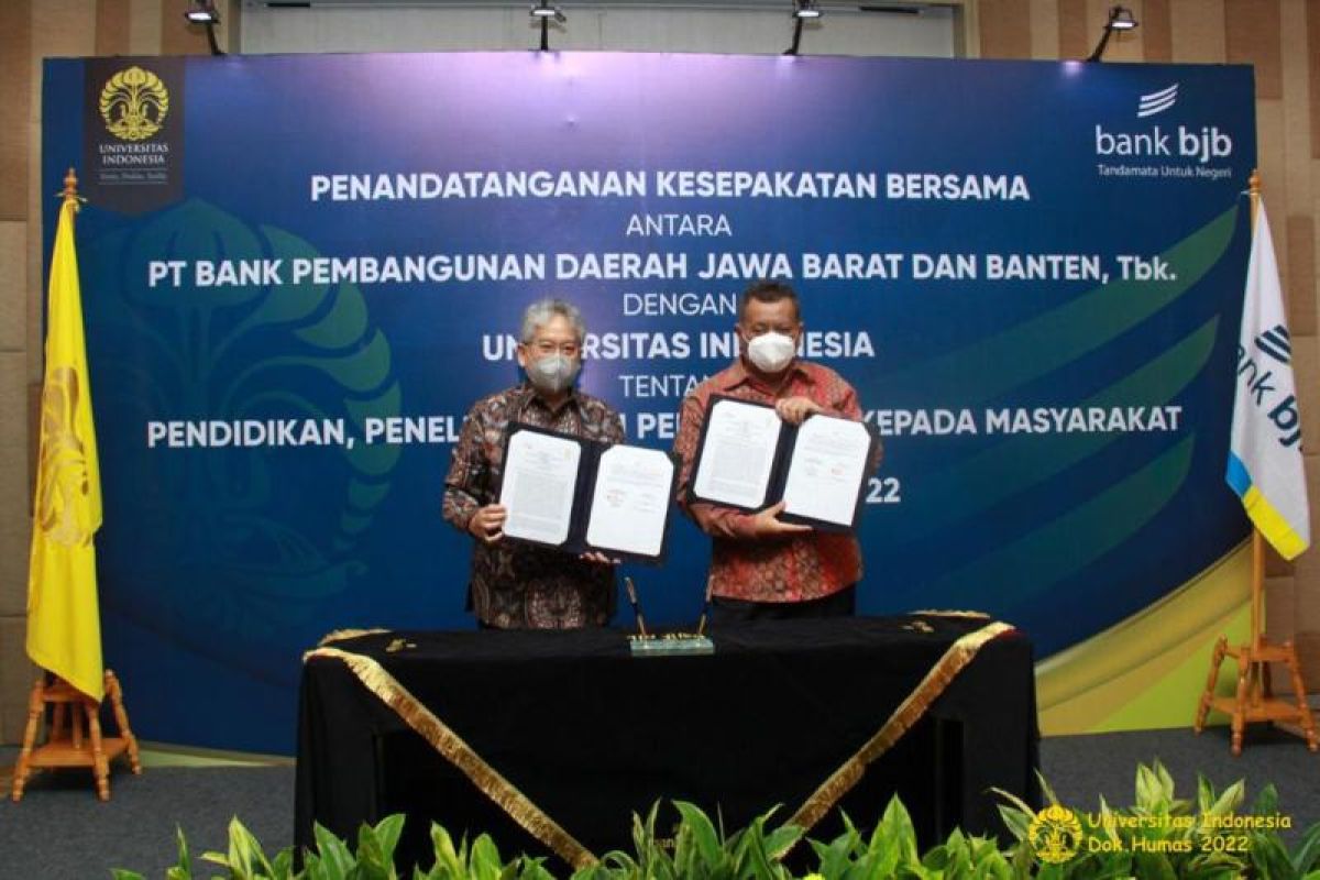 UI-Bank BJB kerja sama riset dan 