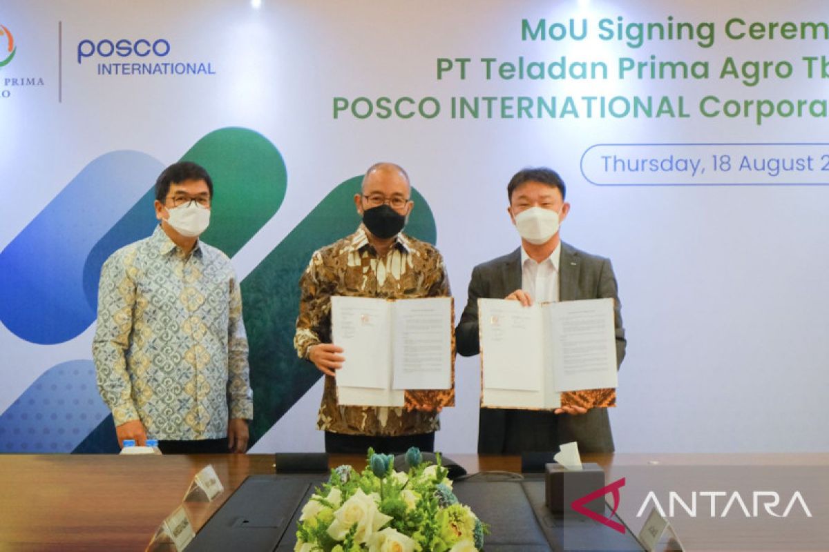 TLDN dan POSCO kerja sama kembangkan industri pengolahan minyak sawit