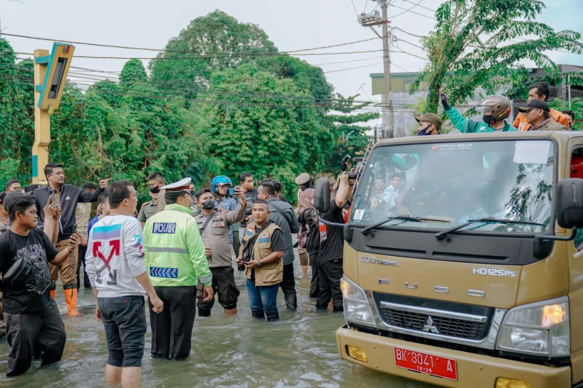 BPBD Medan: 696 rumah warga terendam banjir  di enam kelurahan