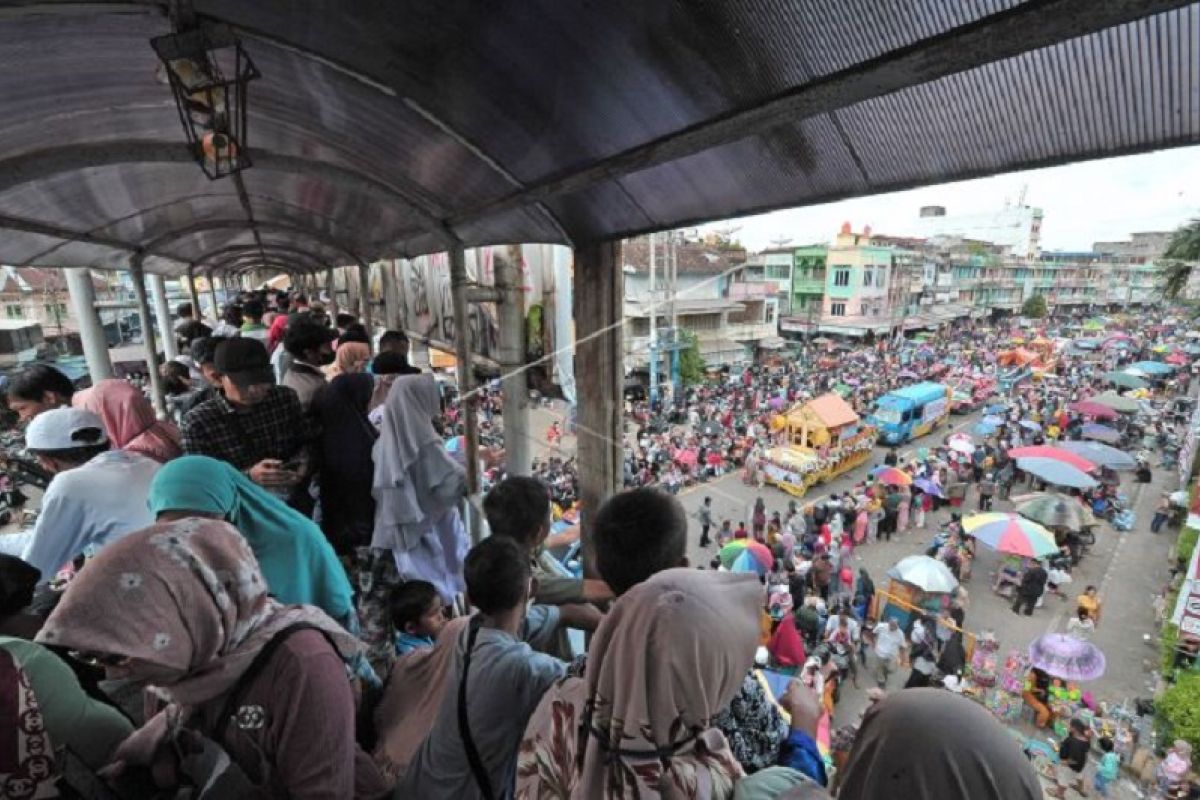 Pawai pembangunan HUT RI di Jambi