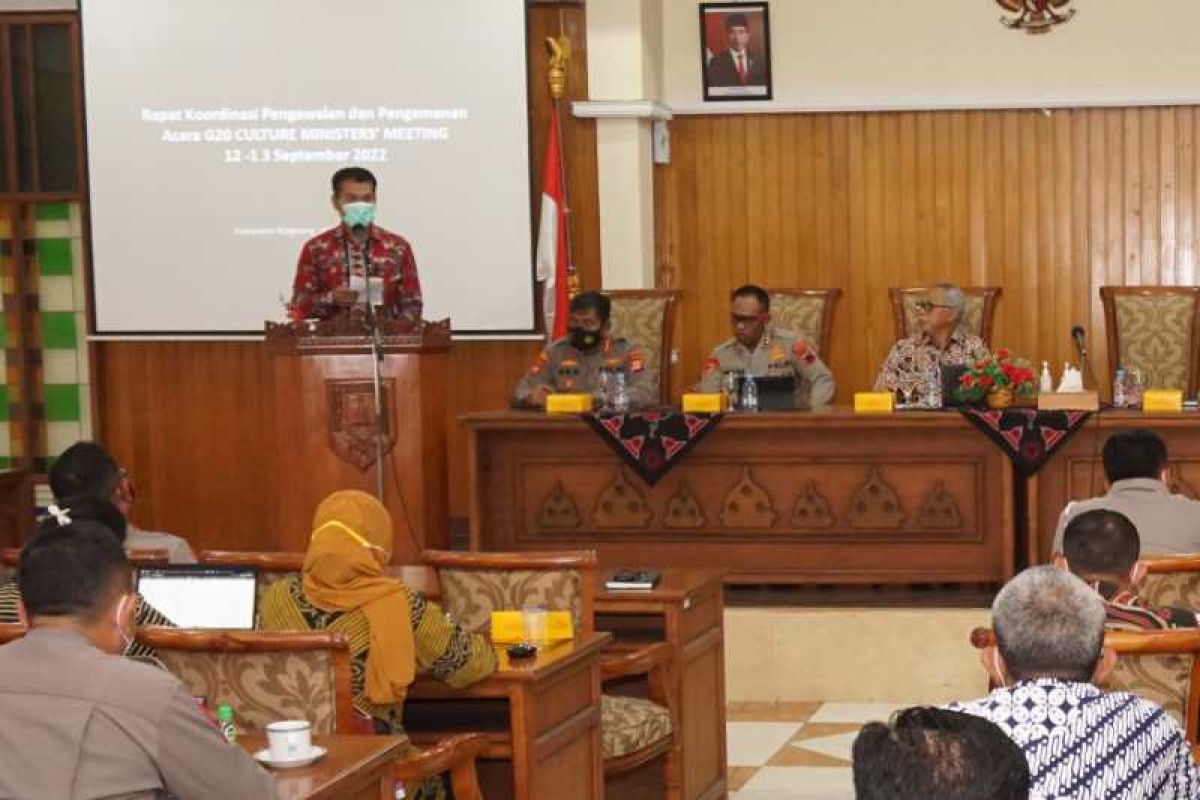 Pemkab Magelang siap sukseskan pertemuan menteri G20 di Borobudur