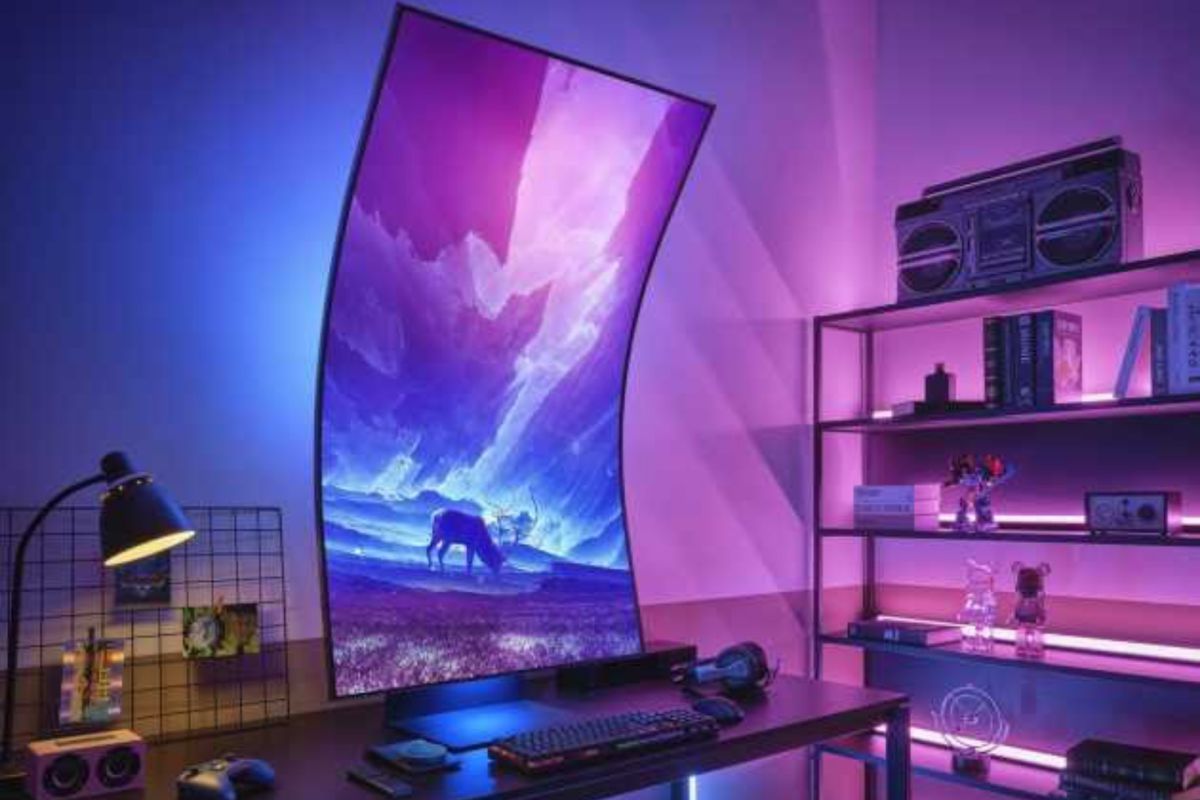 Samsung perkenalkan monitor "gaming" melengkung Odyssey Ark 55-inci