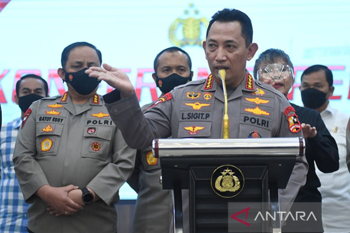 Kapolri copot jabatan 24 personel terkait kasus Brigadir J