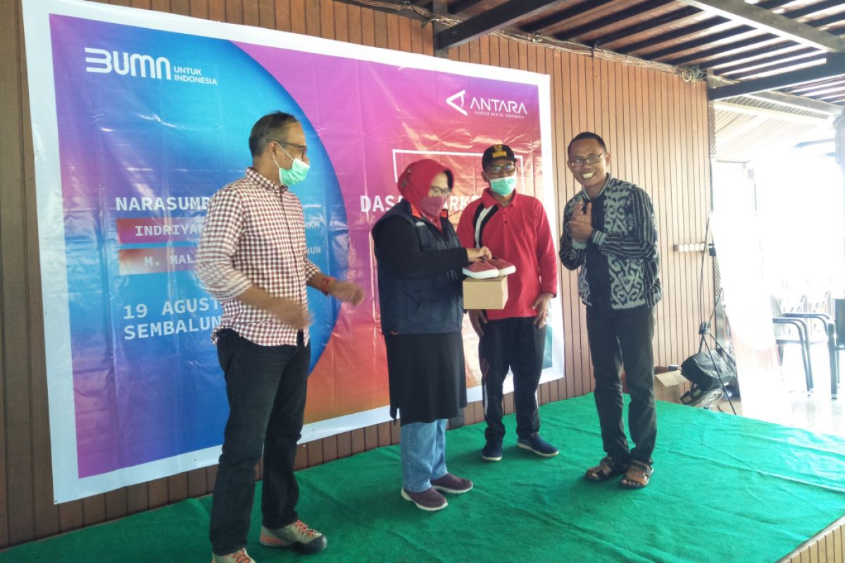 LKBN ANTARA gelar pelatihan dasar pemasaran bagi UMKM di Lombok Timur