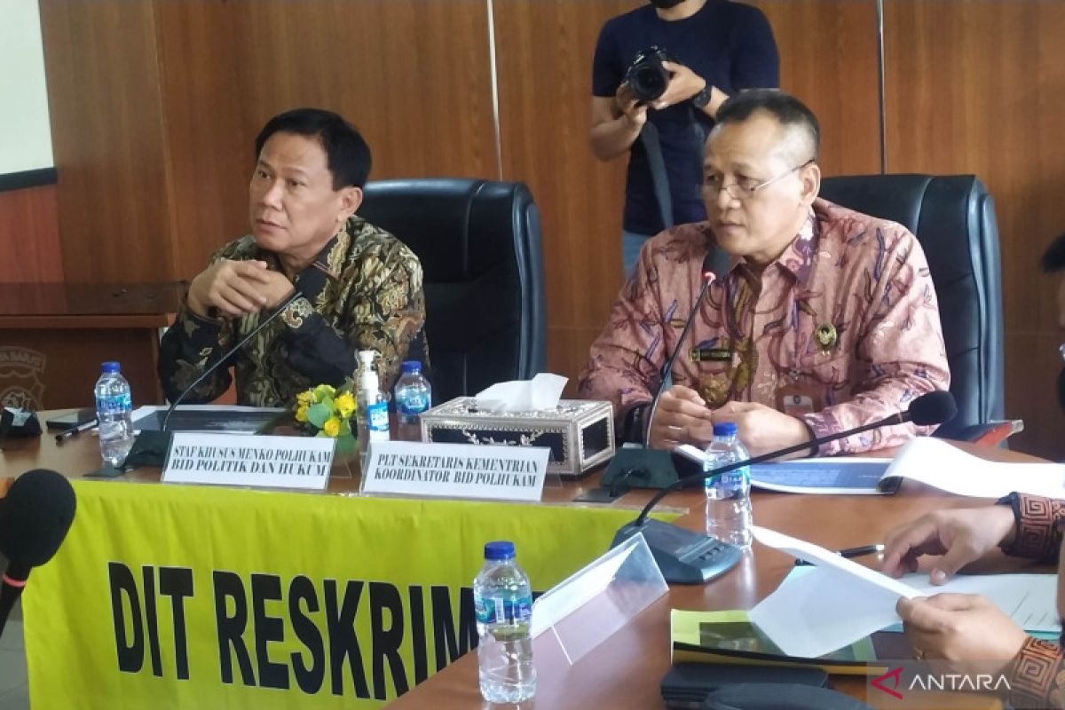 Penyidikan pembunuhan purnawirawan TNI diawasi langsung Kemenkopolhukam