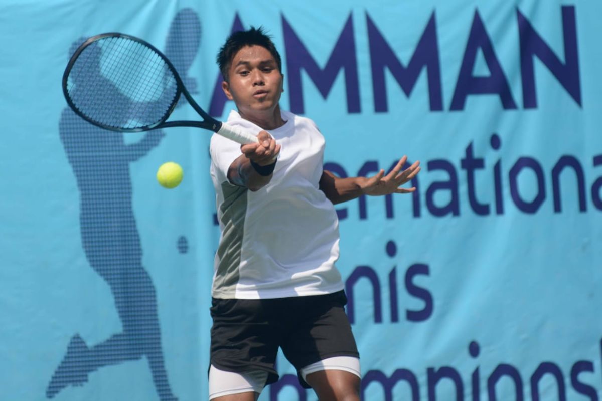 Rifqi Fitriadi tembus semifinal pekan kedua ITF M15 Jakarta