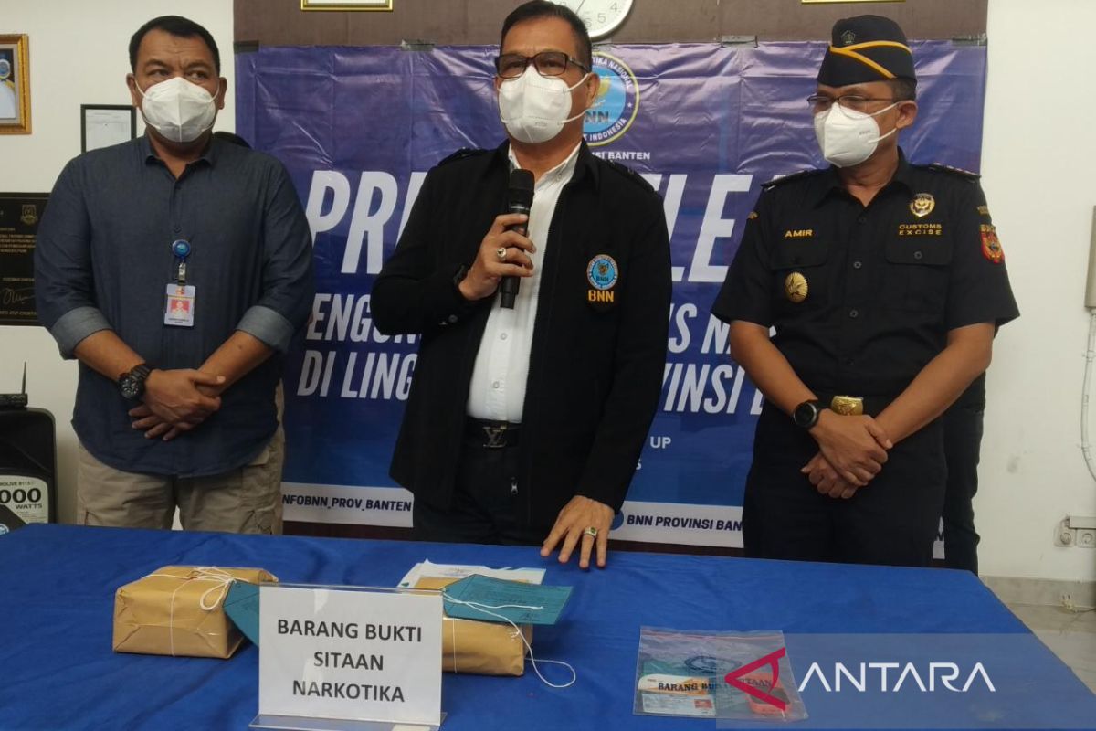 BNN Provinsi Banten amankan seorang kurir sabu