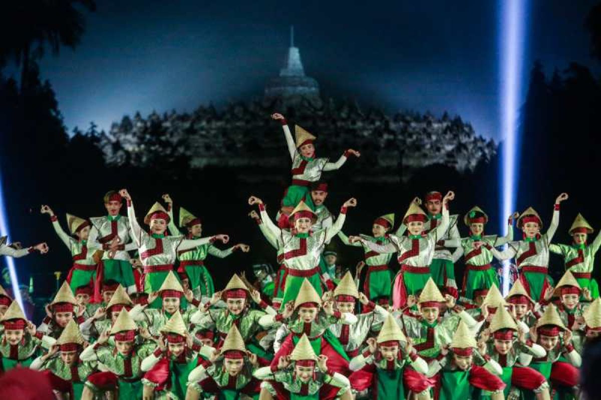 Perpaduan tarian tiga daerah, tari soledo ikon baru kawasan Borobudur