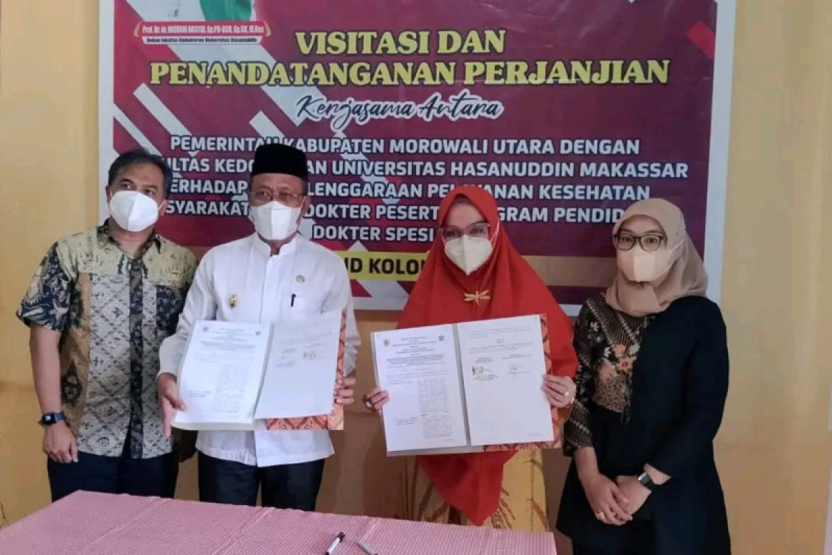 Pemda Morut dan Fakultas Kedokteran Unhas kerjasama pelayanan kesmas