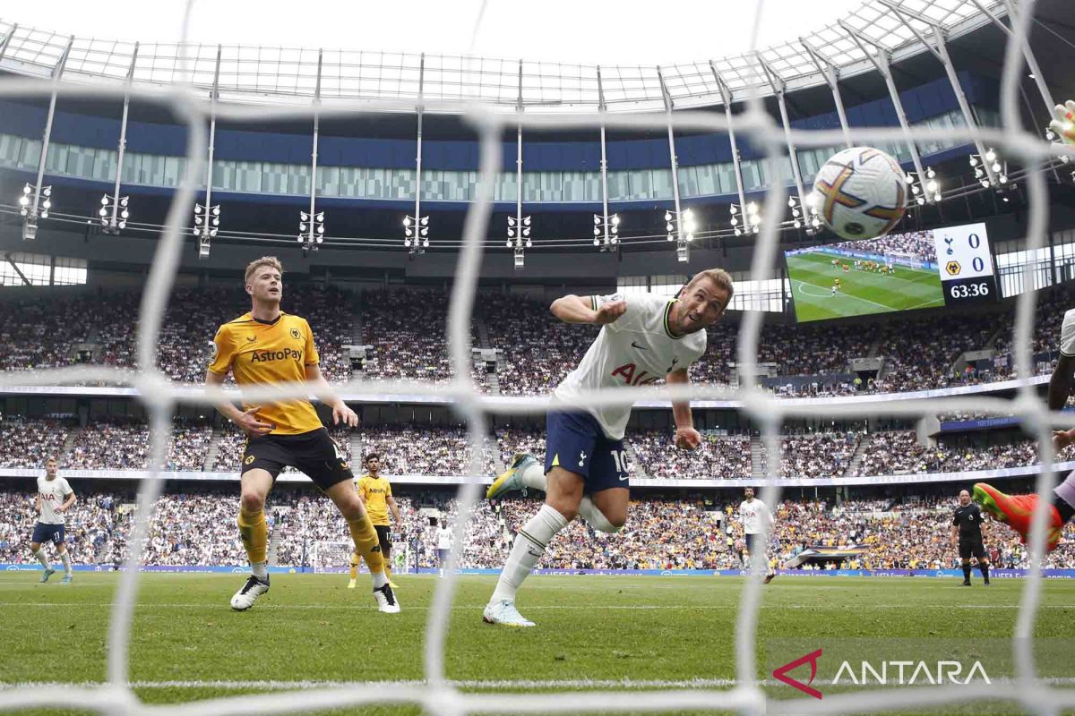 Gol semata wayang Harry Kane antar Tottenham tundukkan Wolverhampton