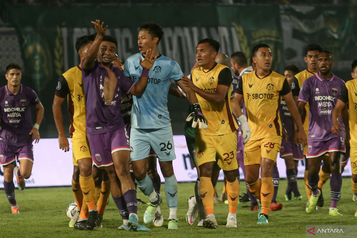 Persita minta maaf kepada Persikabo terkait insiden 