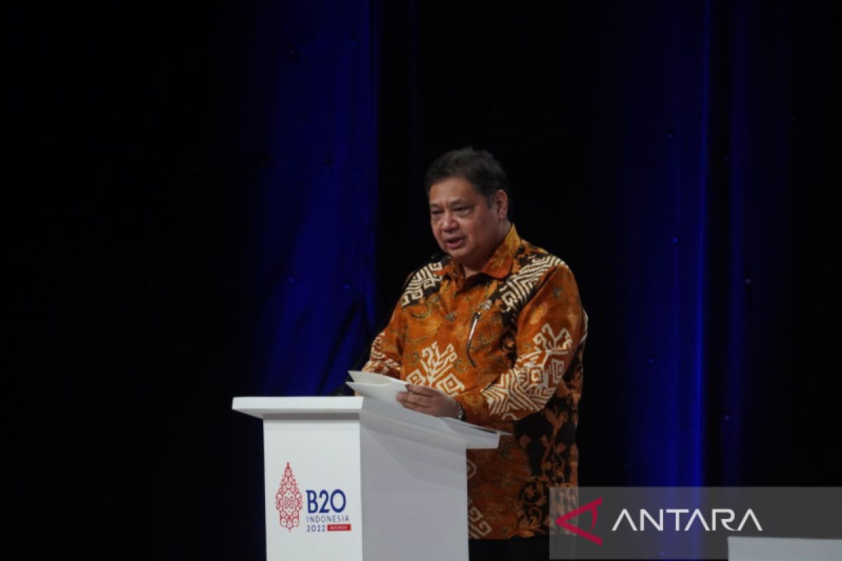 Airlangga Hartarto sampaikan B20-G20 tingkatkan kepatuhan dunia bisnis mitigasi korupsi