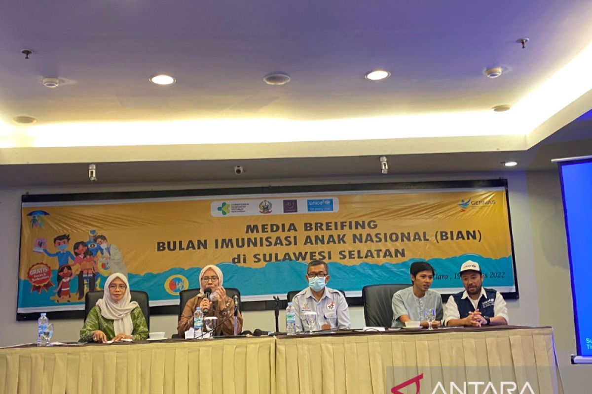 Dinkes Sulsel imunisasi anak menjangkau wilayah terpencil