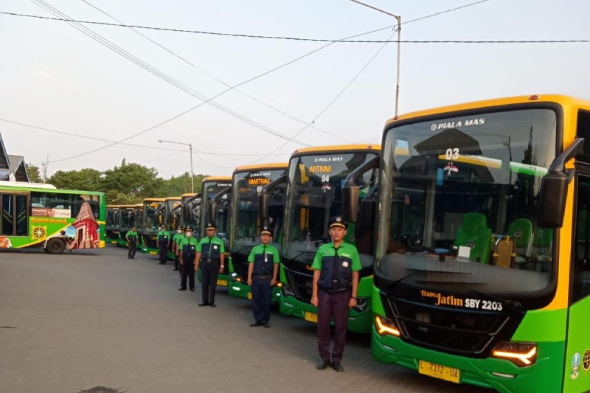 April 2023, Pemprov tambah armada bus Trans Jatim