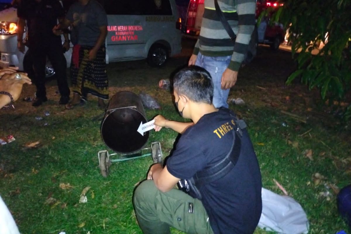Polisi Gianyar selidiki penyebab meledaknya kompor saat Ngaben