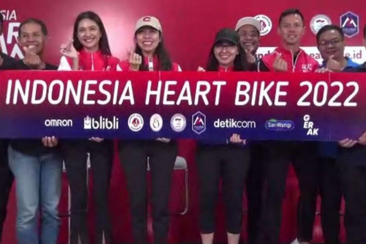 Yayasan Jantung Indonesia akan selenggarakan Indonesia Heartbike 2022