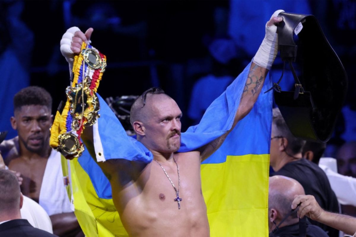 Joshua takluk dalam tarung ulang lawan Oleksandr Usyk