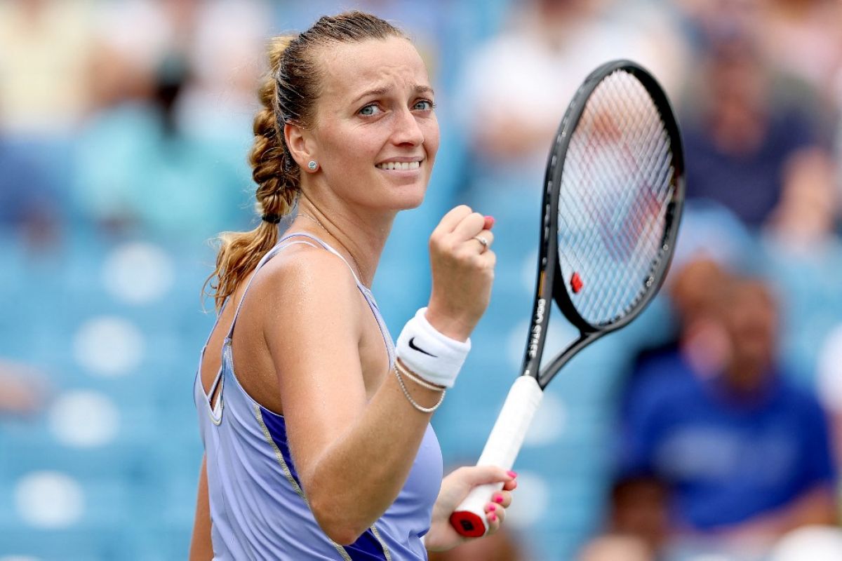 Petenis Kvitova ke final Cincinnati Masters setelah singkirkan Madison Keys