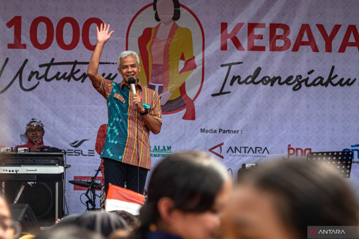 ANTARA Biro Jateng dukung kesuksesan Gelaran 1.000 Kebaya untuk Indonesiaku