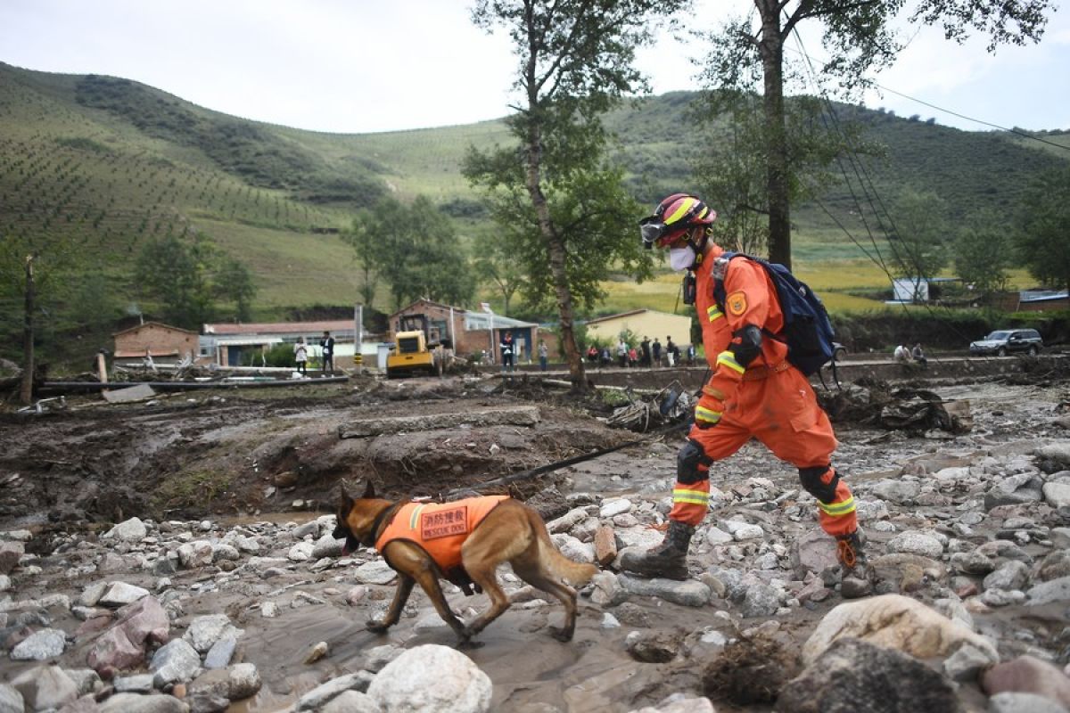 China kerahkan tim ke Qinghai untuk evakuasi korban banjir
