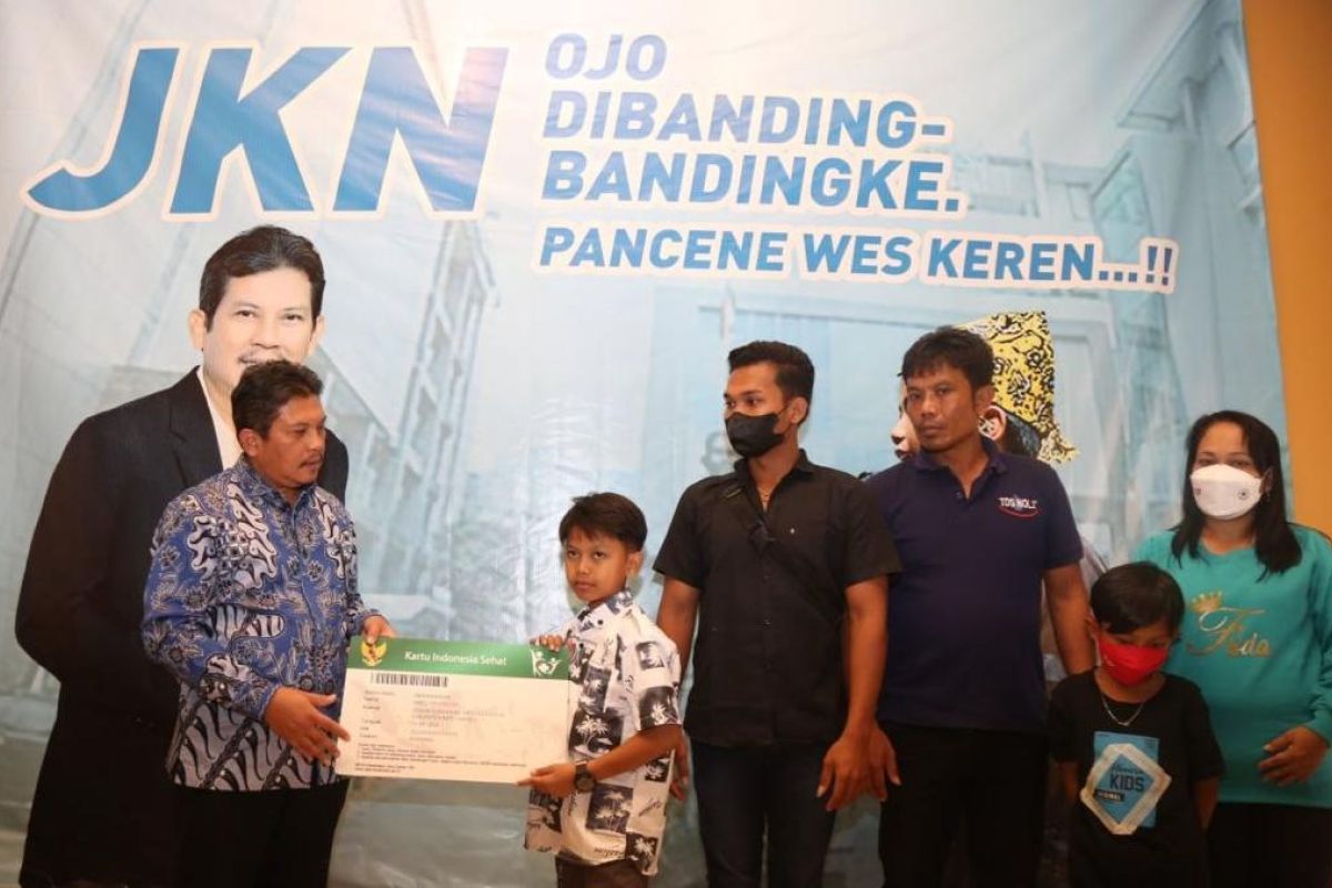 Penyanyi cilik Farel "Ojo Dibandingke" Prayoga dan keluarga dapat perlindungan BPJS Kesehatan