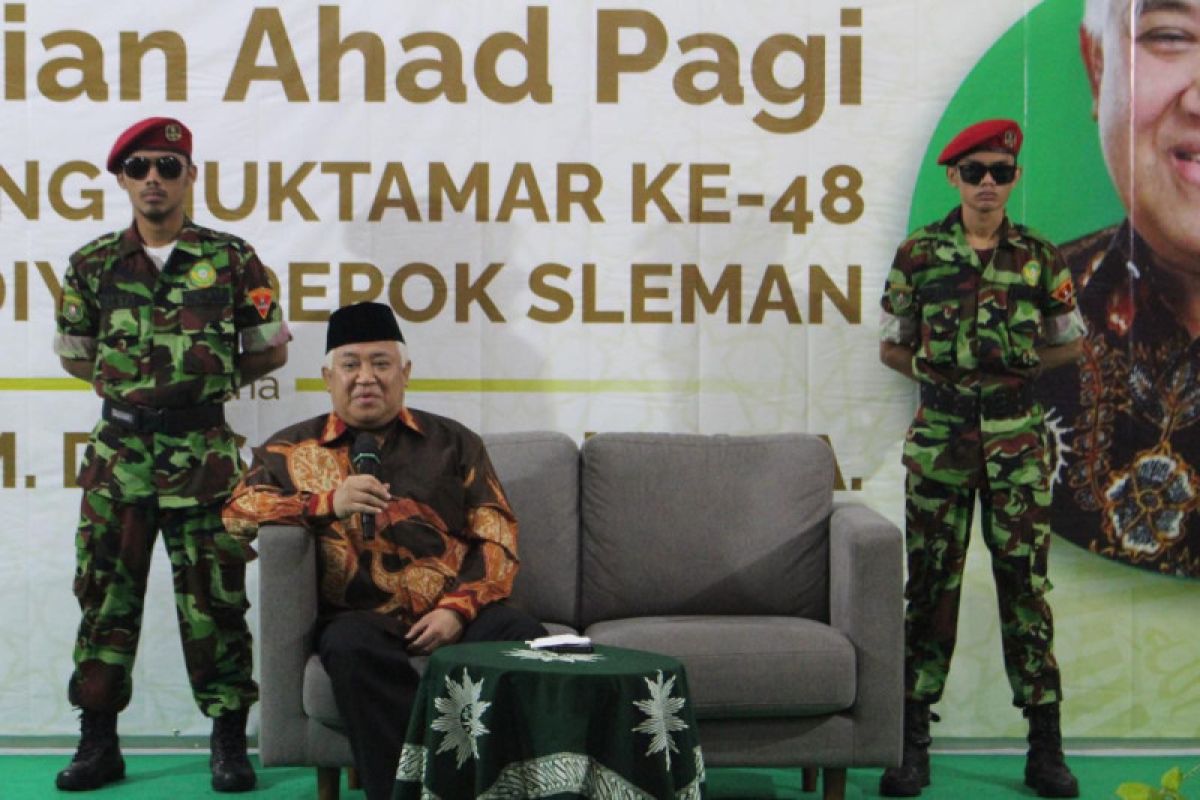 Din Syamsuddin minta Muhammadiyah jadi lokomotif perbaikan bangsa