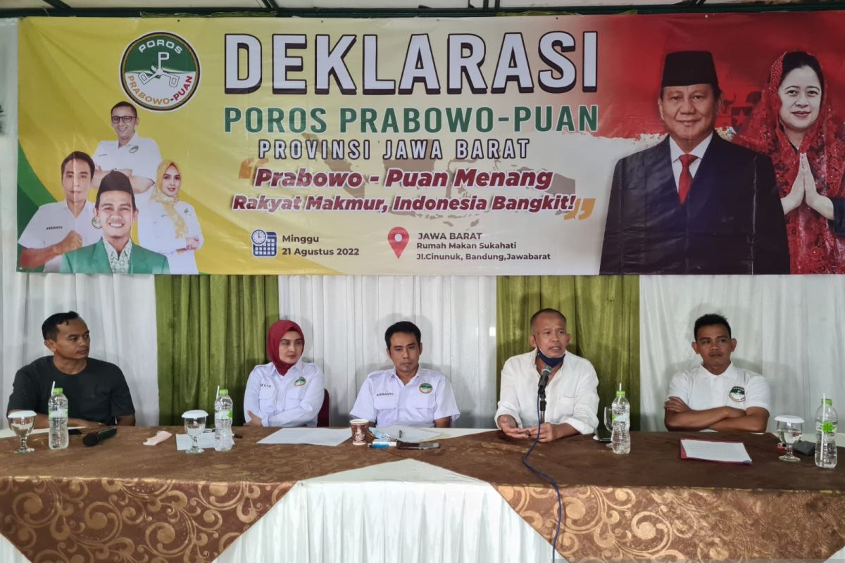 Bambang Suryadi dukung pencalonan Prabowo-Puan di Pilpres 2024