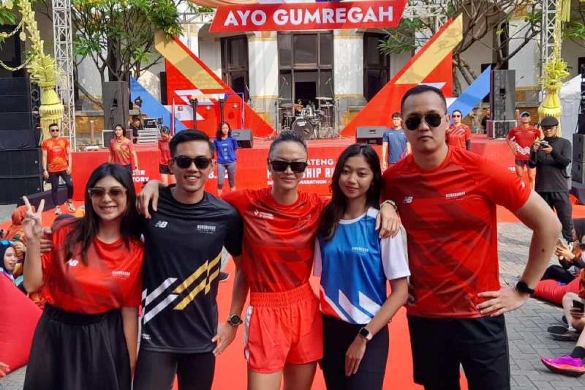 Jersey dan medali Borobudur Marathon 2022 resmi diluncurkan