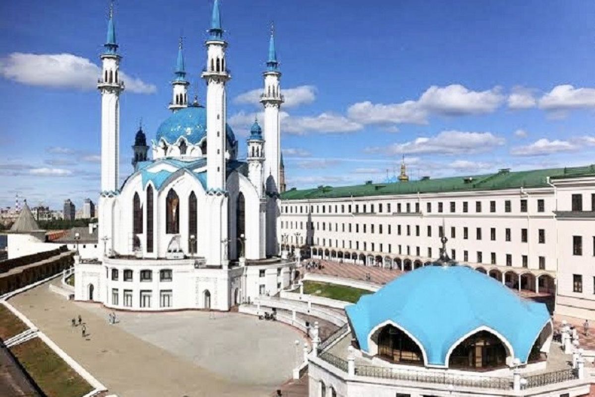 Masjid bersejarah dan indah di Rusia