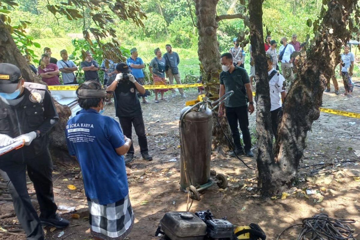 Labfor Polda Bali ungkap penyebab tabung minyak meledak saat ngaben