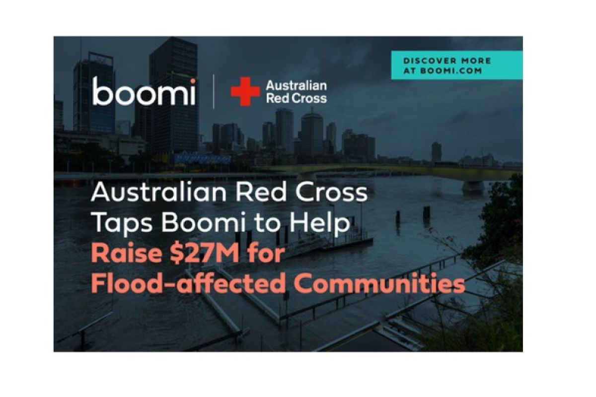 Palang Merah Australia manfaatkan Boomi untuk bantu galang dana