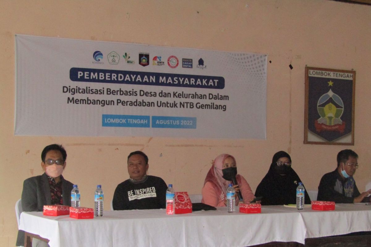 Kemenkominfo-UNU beri pelatihan literasi digital pada masyarakat