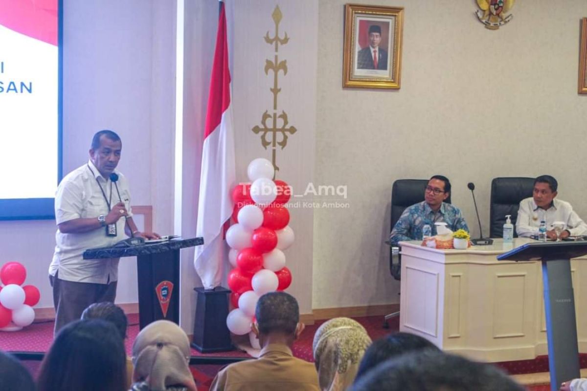 KPK dorong transformasi digital data terintegrasi antar OPD di Ambon