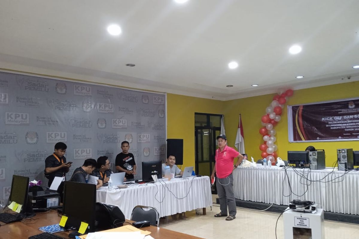 KPU Minahasa Tenggara verifikasi administrasi 23 Parpol