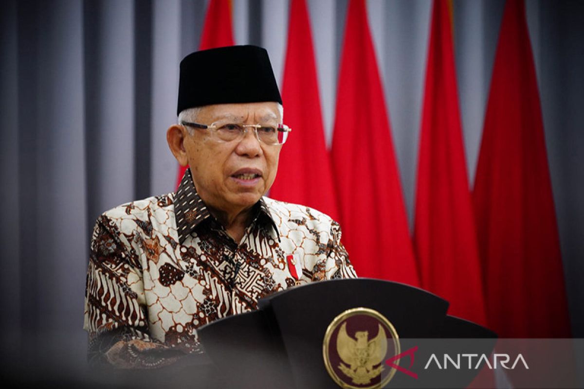 Ma'ruf Amin sebutkan langkah-langkah RI jadi raksasa ekonomi baru