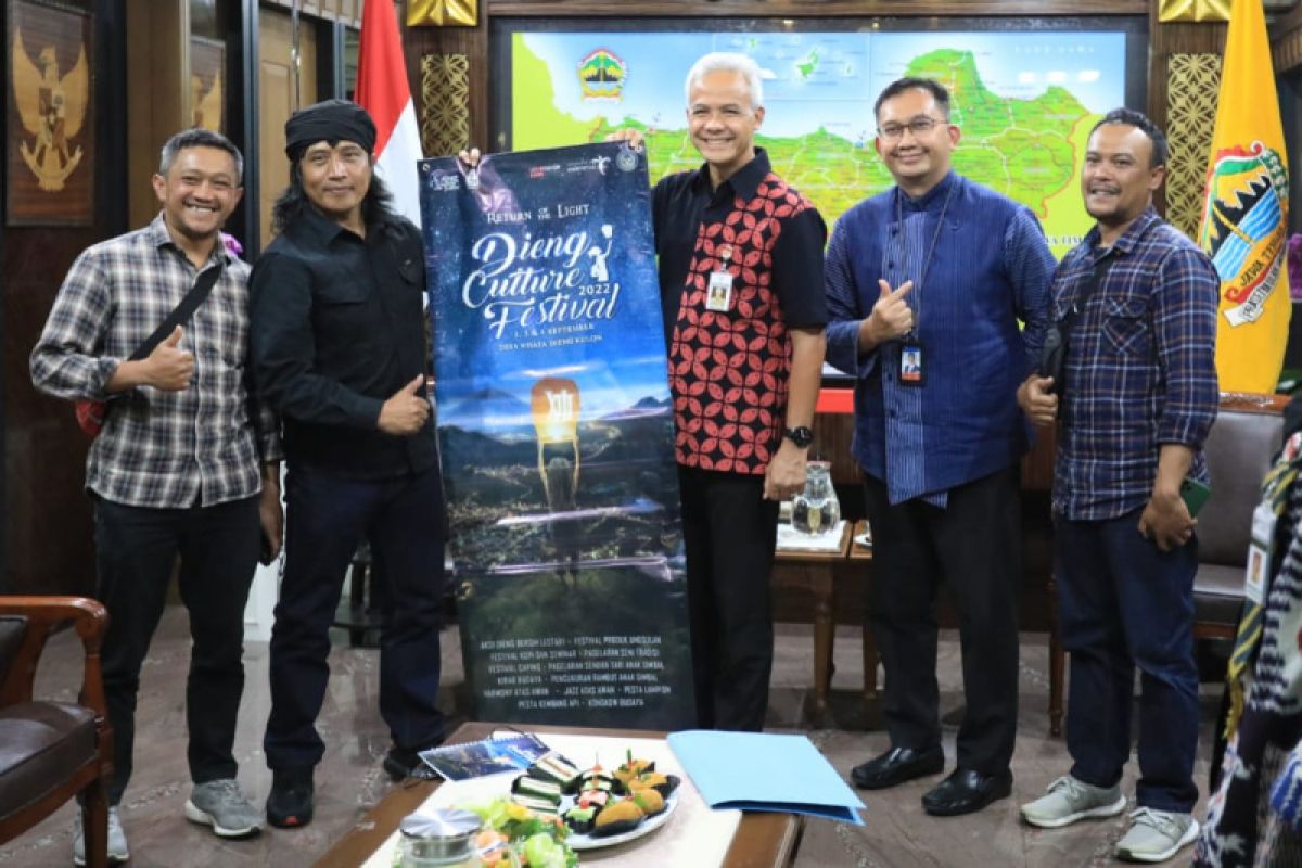 Ganjar minta panitia Dieng Cultural Festival 2022 bersiap maksimal